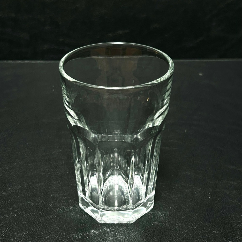 Libbey DuraTuff Glass Tumblers Set of 4 Vintage Clear 8 Paneled 4.75" USA - Picture 7 of 7